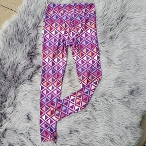 LuLaRoe Print Leggings Multicolor One Size